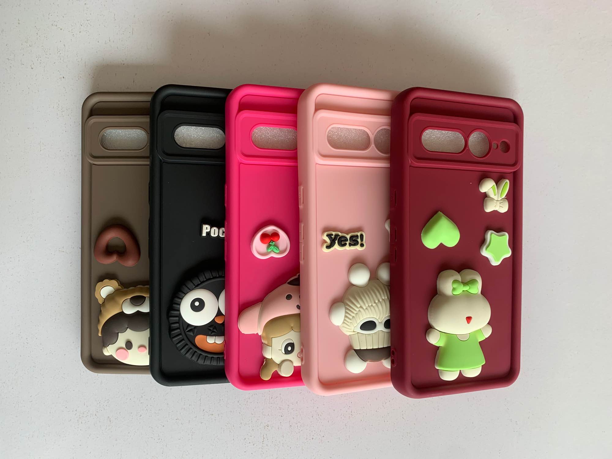 Cute 3D Cartoon Silicone Phone Case